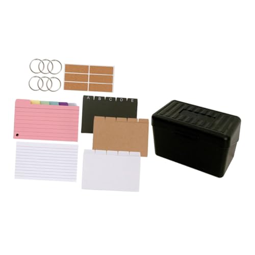 COOPHYA Karteikarten Set, Kunststoff Karteikartenhalter, Rezeptkartenhalter, Flash Kartenhalter, Rosa Kartenhalter, Karteikartenetui, Karteikartenhalter, Aufgabenkartenboxen Für Lehrer, COOPHYA Karteikarten Set, Kunststoff Karteikartenhalter, Rezeptkartenhalter, Flash Kartenhalter, Rosa Kartenhalter, Karteikartenetui, Karteikartenhalter, Aufgabenkartenboxen Für Lehrer, von COOPHYA
