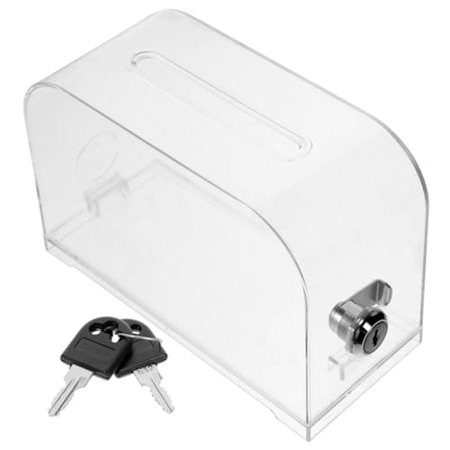 COOPHYA Meinungsstimmabschied Spende Dose Praktisches Kartenetui Bürokartenhalter Handelskarteninhaber Behälter Für Bürokarten Tombolaboxen Mit Schlitz Kartenorganisator Transparent Acryl COOPHYA Meinungsstimmabschied Spende Dose Praktisches Kartenetui Bürokartenhalter Handelskarteninhaber Behälter Für Bürokarten Tombolaboxen Mit Schlitz Kartenorganisator Transparent Acryl von COOPHYA