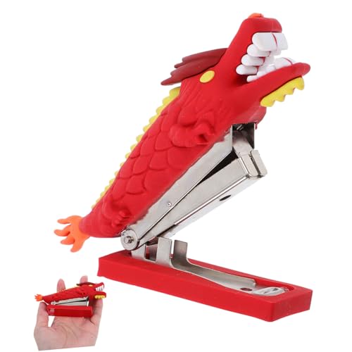 COOPHYA Mini Dragon Stapler Tragbarer Cartoon Hefter für Bürobedarf Kompaktes Design für Heftklammern von Dokumenten und Notizen Schule und Zuhause COOPHYA Mini Dragon Stapler Tragbarer Cartoon Hefter für Bürobedarf Kompaktes Design für Heftklammern von Dokumenten und Notizen Schule und Zuhause von COOPHYA