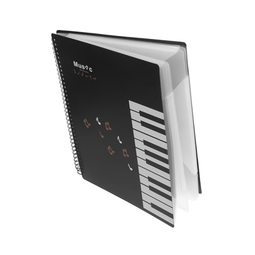COOPHYA Musikordner mit Annotation Funktion Seitiger Noten Organizer für Klavier und Gitarre Tragbar Modifizierbar aus Robustem Material für Musiker COOPHYA Musikordner mit Annotation Funktion Seitiger Noten Organizer für Klavier und Gitarre Tragbar Modifizierbar aus Robustem Material für Musiker von COOPHYA