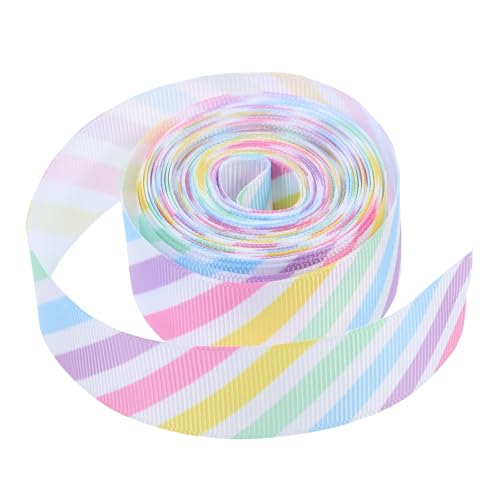 COOPHYA Osterband Mit Drahtkante, Farbiges Band, Polyester Chiffonband, Osterband Mit Draht, Geschenkband, Weihnachtsband, Blumenstrauß, Weihnachtsband Mit Streifen, Pastellband COOPHYA Osterband Mit Drahtkante, Farbiges Band, Polyester Chiffonband, Osterband Mit Draht, Geschenkband, Weihnachtsband, Blumenstrauß, Weihnachtsband Mit Streifen, Pastellband von COOPHYA