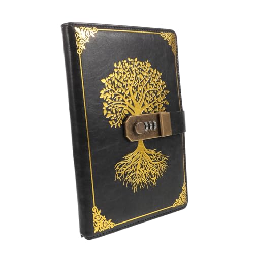 COOPHYA Retro Tagebuch für Büro und Reisen Tragbares Abschließbares Journal mit Elegantem Design für Geschäftsleute und Studenten COOPHYA Retro Tagebuch für Büro und Reisen Tragbares Abschließbares Journal mit Elegantem Design für Geschäftsleute und Studenten von COOPHYA