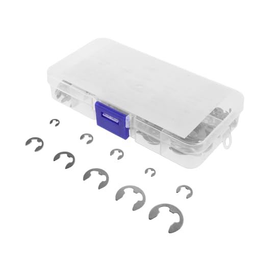 COOPHYA Sicherungsring Sortiment mit Kunststoffbox Robuste Verschleißfeste Clips für Einfache Handhabung Reparaturen und Maschinenprojekten COOPHYA Sicherungsring Sortiment mit Kunststoffbox Robuste Verschleißfeste Clips für Einfache Handhabung Reparaturen und Maschinenprojekten von COOPHYA