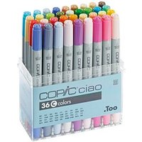 COPIC® Ciao C Layoutmarker-Set farbsortiert 1,0 + 6,0 mm, 36 St. von COPIC®