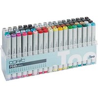 COPIC® Classic B Layoutmarker-Set farbsortiert 1,0 + 6,0 mm, 72 St. von COPIC®