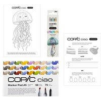 COPIC® Ciao 2D Pastel Palette Starter Layoutmarker-Set farbsortiert 1,0 + 6,0 mm, 1 Set von COPIC®