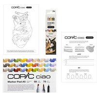 COPIC® Ciao 2D Pet Palette Starter Layoutmarker-Set farbsortiert 1,0 + 6,0 mm, 1 Set von COPIC®