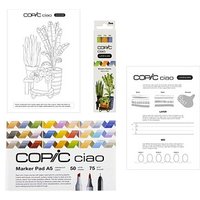 COPIC® Ciao 3D Botanic Palette Starter Layoutmarker-Set farbsortiert 1,0 + 6,0 mm, 1 Set von COPIC®