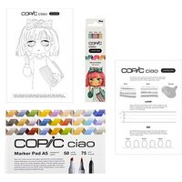 COPIC® Ciao Vibrant Palette Starter Layoutmarker-Set farbsortiert 1,0 + 6,0 mm, 1 Set von COPIC®