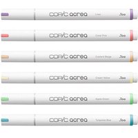 COPIC® acrea Light Layoutmarker-Set farbsortiert 0,8 mm, 6 St. von COPIC®