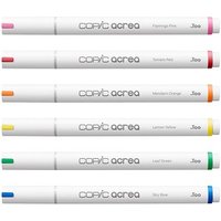 COPIC® acrea Vivid Layoutmarker-Set farbsortiert 0,8 mm, 6 St. von COPIC®