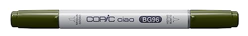 COPIC Ciao Marker Typ BG - 96, Bush, vielseitiger Layoutmarker, mit einer mittelbreiten und einer Brush-Spitze von Copic