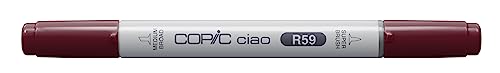 COPIC Ciao Marker Typ R - 59, Cardinal, vielseitiger Layoutmarker, mit einer mittelbreiten und einer Brush-Spitze von Copic
