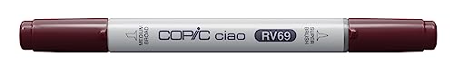 COPIC Ciao Marker Typ RV - 69, Poeny, vielseitiger Layoutmarker, mit einer mittelbreiten und einer Brush-Spitze von Copic