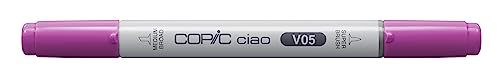 COPIC Ciao Marker Typ V - 05, Azalea, vielseitiger Layoutmarker, mit einer mittelbreiten und einer Brush-Spitze von Copic