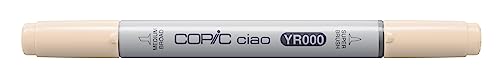 COPIC Ciao Marker Typ YR - 000, Silk, vielseitiger Layoutmarker, mit einer mittelbreiten und einer Brush-Spitze von Copic