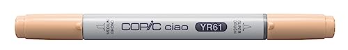 COPIC Ciao Marker Typ YR - 61, Spring Orange, vielseitiger Layoutmarker, mit einer mittelbreiten und einer Brush-Spitze von Copic