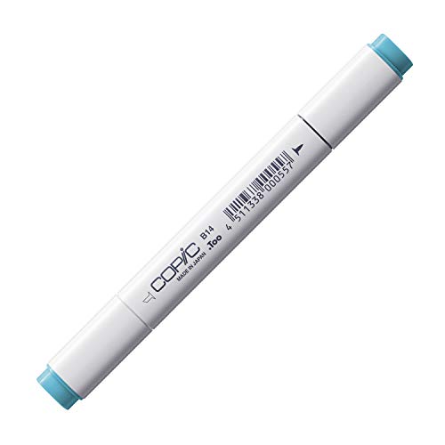 COPIC Classic Marker Typ B - 14, Light Blue, professioneller Layoutmarker, mit einer breiten und einer feinen Spitze von Copic