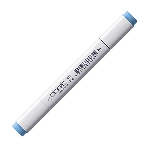 COPIC Classic Marker Typ B - 34, Manganese Blue, professioneller Layoutmarker, mit einer breiten und einer feinen Spitze COPIC Classic Marker Typ B - 34, Manganese Blue, professioneller Layoutmarker, mit einer breiten und einer feinen Spitze von Copic
