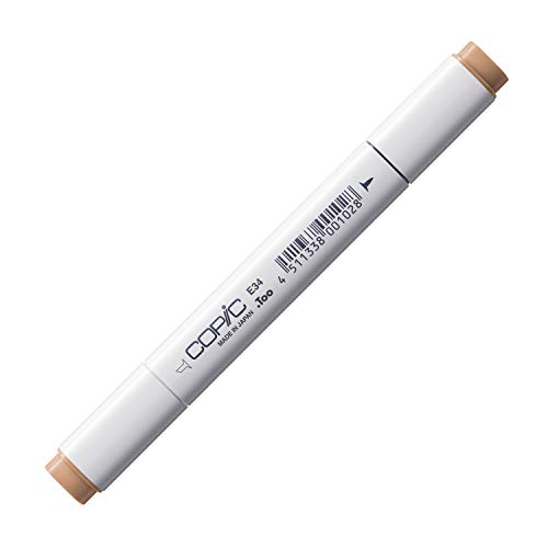 COPIC Classic Marker Typ E - 34, Toast, professioneller Layoutmarker, mit einer breiten und einer feinen Spitze COPIC Classic Marker Typ E - 34, Toast, professioneller Layoutmarker, mit einer breiten und einer feinen Spitze von Copic