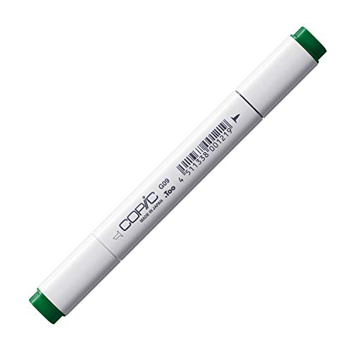 COPIC Classic Marker Typ G - 09, Veronese Green, professioneller Layoutmarker, mit einer breiten und einer feinen Spitze von Copic