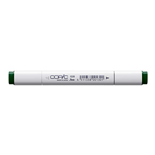 COPIC Classic Marker Typ G - 28, Ocean Green, professioneller Layoutmarker, mit einer breiten und einer feinen Spitze von Copic