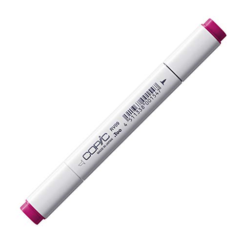 COPIC Classic Marker Typ RV - 09, Fuchsia, professioneller Layoutmarker, mit einer breiten und einer feinen Spitze von Copic