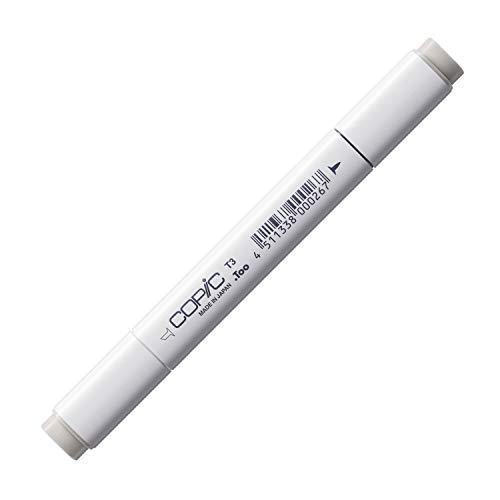 COPIC Classic Marker Typ T - 3, toner gray No. 3, professioneller Layoutmarker, mit einer breiten und einer feinen Spitze COPIC Classic Marker Typ T - 3, toner gray No. 3, professioneller Layoutmarker, mit einer breiten und einer feinen Spitze von Copic