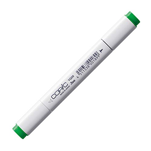 COPIC Classic Marker Typ YG - 09, Lettuce Green, professioneller Layoutmarker, mit einer breiten und einer feinen Spitze von Copic