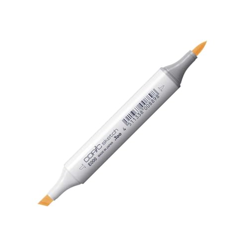 COPIC Sketch Marker Typ E - 000, Pale Fruit Pink, professioneller Pinselmarker, mit einer Super-Brush-Spitze und einer Medium-Broad-Spitze COPIC Sketch Marker Typ E - 000, Pale Fruit Pink, professioneller Pinselmarker, mit einer Super-Brush-Spitze und einer Medium-Broad-Spitze von Copic