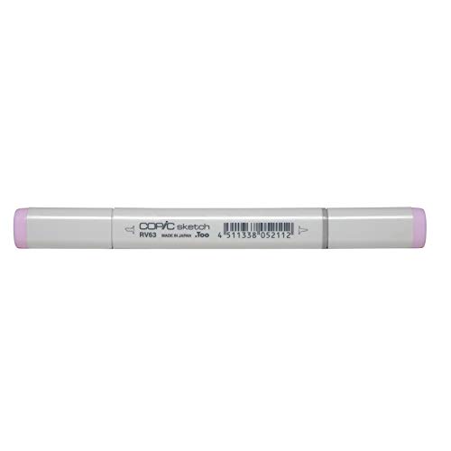COPIC Sketch Marker Typ RV - 63, Begonia, professioneller Pinselmarker, mit einer Super-Brush-Spitze und einer Medium-Broad-Spitze COPIC Sketch Marker Typ RV - 63, Begonia, professioneller Pinselmarker, mit einer Super-Brush-Spitze und einer Medium-Broad-Spitze von Copic