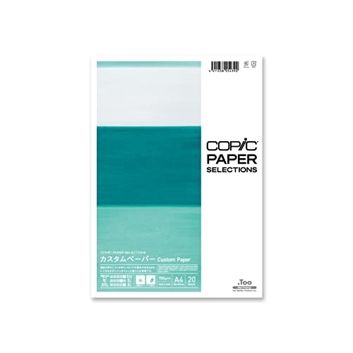 Copic 26075300 Custom Paper A4 150g 20Bl von Copic