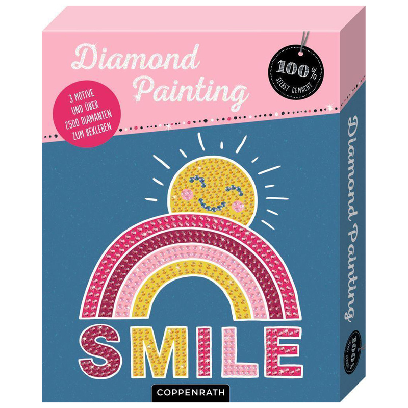 Diamond Painting Smile In Bunt von COPPENRATH VERLAG