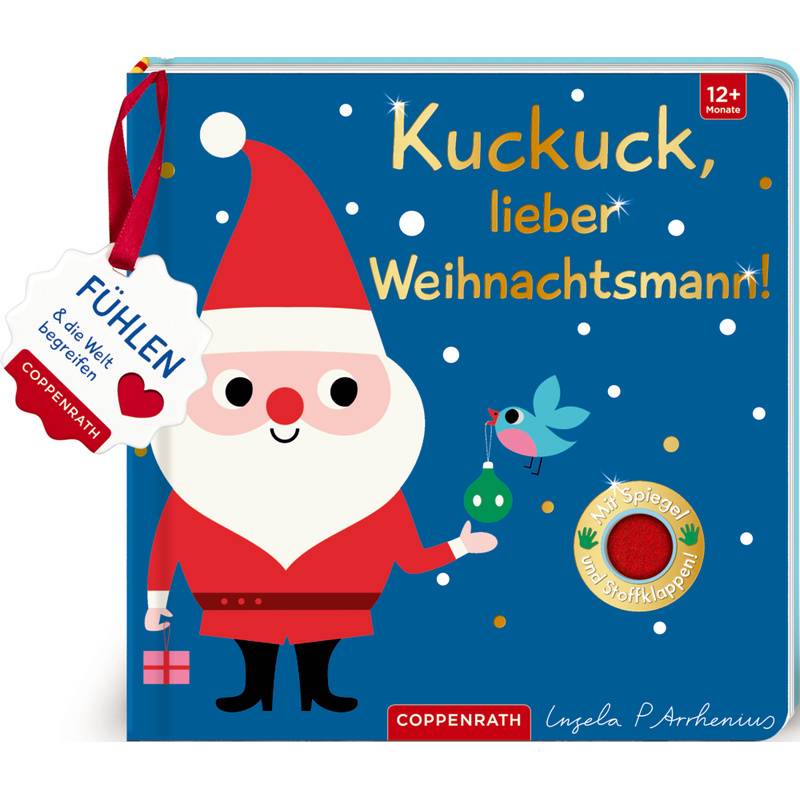 Mein Filz-Fühlbuch / Mein Filz-Fühlbuch: Kuckuck, Lieber Weihnachtsmann!, Pappband von Coppenrath, Münster