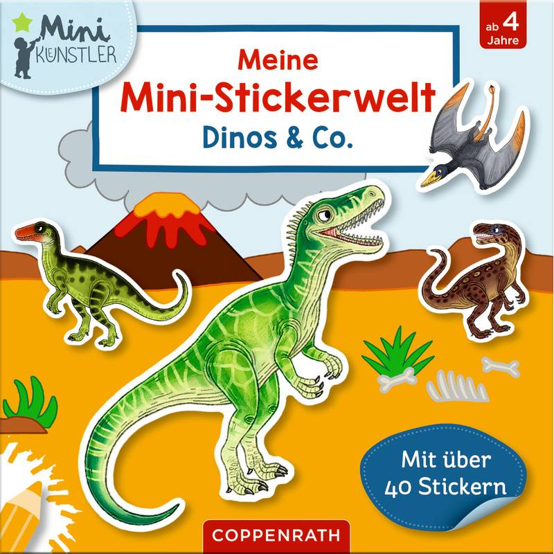 Meine Mini-Stickerwelt - Dinos & Co., von Coppenrath, Münster