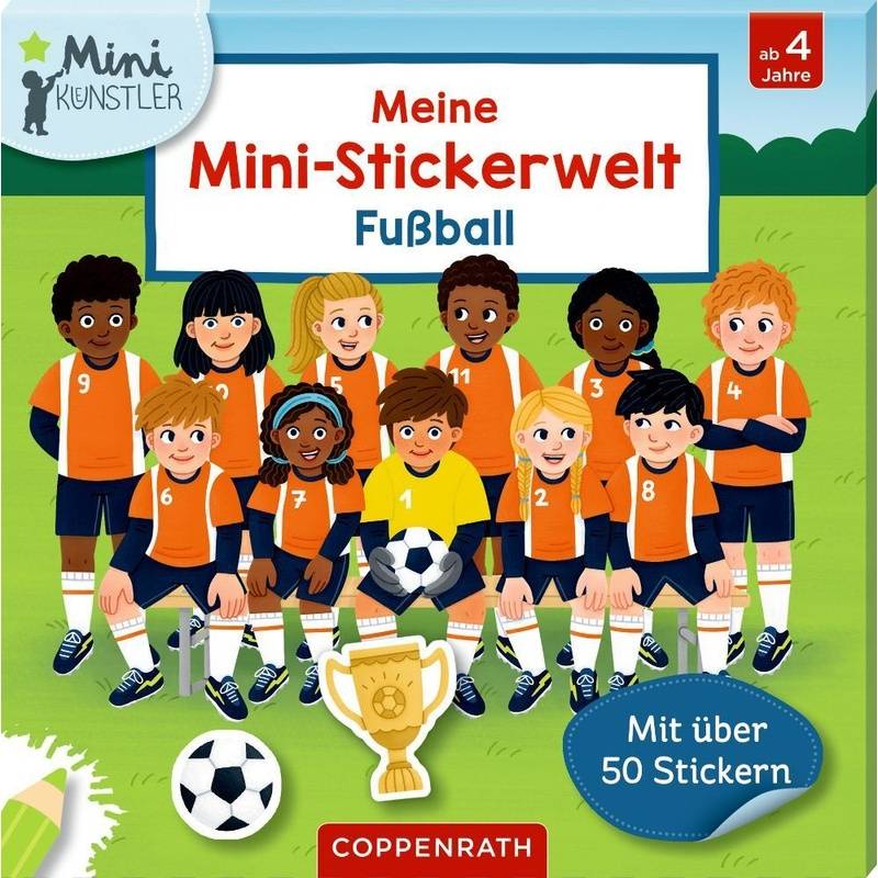 Meine Mini-Stickerwelt - Fußball, von Coppenrath, Münster
