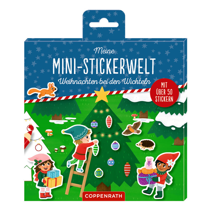 Meine Mini-Stickerwelt - Weihnachten Bei Den Wichteln, von Coppenrath, Münster