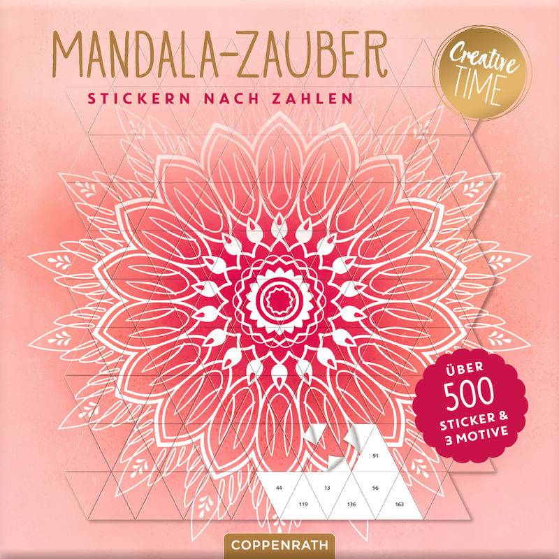 Stickern Nach Zahlen Mandala-Zauber von Coppenrath, Münster