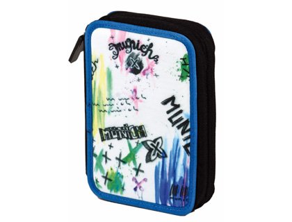 Copywrite munich aquarel case 2 zips 21x15cm schultüte von Copywrite