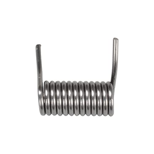 Drehfeder, 10mm OD Torsionsfeder for Tür-Fenster-Scharnier, automatisches Schließen, 1,6mm Draht, 21mm Länge von COQALINEX