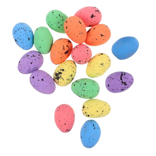 CORHAD 1 Beutel Kleine Ostereier-verzierungen, Schaumstoff-eier Für Osterdekorationen, Schaumstoff-ostereier, Kreative Schaumstoff-eier Für -party-dekorationen, Künstliche CORHAD 1 Beutel Kleine Ostereier-verzierungen, Schaumstoff-eier Für Osterdekorationen, Schaumstoff-ostereier, Kreative Schaumstoff-eier Für -party-dekorationen, Künstliche von CORHAD