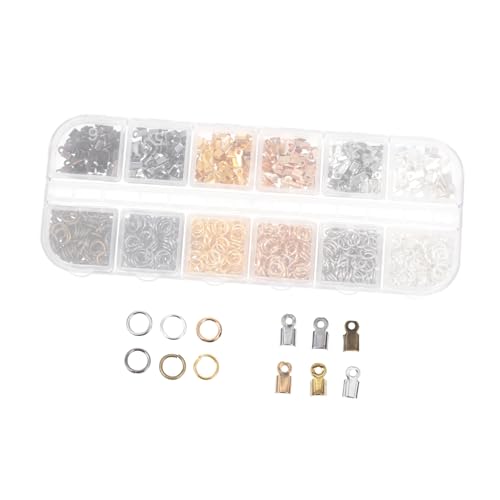 CORHAD 1 Schachtel DIY Schmuckzubehör Karabinerverschlüsse aus Langlebiger Legierung Einfache Verbindung für Armbänder und Halsketten Praktische DIY Schmuckmaterialien mit Sprungringen CORHAD 1 Schachtel DIY Schmuckzubehör Karabinerverschlüsse aus Langlebiger Legierung Einfache Verbindung für Armbänder und Halsketten Praktische DIY Schmuckmaterialien mit Sprungringen von CORHAD