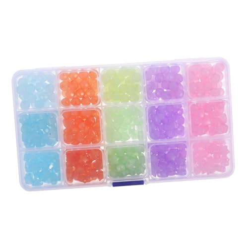 CORHAD 1 Schachtel DIY Spacer Beads Herz Stern Perlen für Armband Schmuckherstellung Handgemachte Schmuckzubehör für DIY Armbänder Basteln Zubehör CORHAD 1 Schachtel DIY Spacer Beads Herz Stern Perlen für Armband Schmuckherstellung Handgemachte Schmuckzubehör für DIY Armbänder Basteln Zubehör von CORHAD