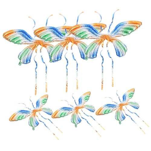 CORHAD 1 Set Von Aluminium Filmballons Themenparty Requisiten Party Schmetterling Wings Aluminium Filmballons von CORHAD