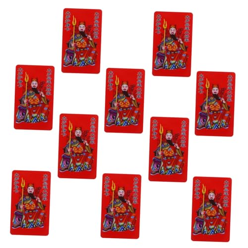 CORHAD 10 Stück Jahr von Tai Sui und Snake Schlangenjahr-Amulettkarte Glücksamulettkarte Tai- 2025 für So schutzkarte glücksbringer chinesisch buddhistisches PVC CORHAD 10 Stück Jahr von Tai Sui und Snake Schlangenjahr-Amulettkarte Glücksamulettkarte Tai- 2025 für So schutzkarte glücksbringer chinesisch buddhistisches PVC von CORHAD