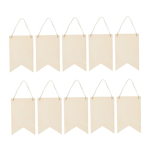 CORHAD 10 Stück Teiliges DIY Holzschild Blanke Hängende Holztafeln mit Lanyard Robuste Holzplatten zum Bemalen und Beschriften für Dekoration in Restaurant Büro Zuhause Vielseitig für CORHAD 10 Stück Teiliges DIY Holzschild Blanke Hängende Holztafeln mit Lanyard Robuste Holzplatten zum Bemalen und Beschriften für Dekoration in Restaurant Büro Zuhause Vielseitig für von CORHAD