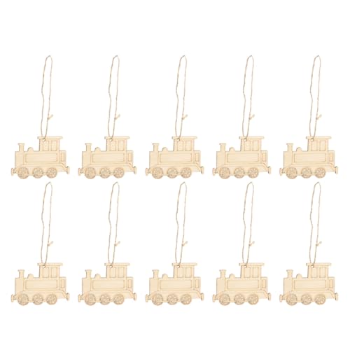 CORHAD 10 Stück Teiliges Hölzerne Zugkopf dekorationen Glatte Unlackierte Holzrohlinge zum Basteln Wiederverwendbare Holzstücke für Personalisierte DIY holzdeko für Kreative Geschenke CORHAD 10 Stück Teiliges Hölzerne Zugkopf dekorationen Glatte Unlackierte Holzrohlinge zum Basteln Wiederverwendbare Holzstücke für Personalisierte DIY holzdeko für Kreative Geschenke von CORHAD