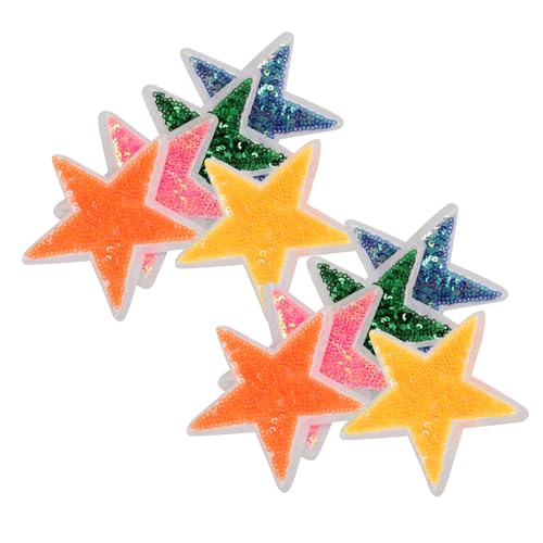 CORHAD 10 Stück Teiliges Kleine Stern Pailletten Aufnäher zum Aufnähen Bunte Glitzernde Applikationen für Kleidung Jeans Jacken Taschen DIY Dekoration und Reparatur CORHAD 10 Stück Teiliges Kleine Stern Pailletten Aufnäher zum Aufnähen Bunte Glitzernde Applikationen für Kleidung Jeans Jacken Taschen DIY Dekoration und Reparatur von CORHAD