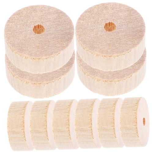 CORHAD 10 Stück Teiliges Miniatur Holzräder Robuste Holzspielzeug räder für DIY Bastelprojekte Holzauto Zubehör für Kinderhandwerk und Modellbau CORHAD 10 Stück Teiliges Miniatur Holzräder Robuste Holzspielzeug räder für DIY Bastelprojekte Holzauto Zubehör für Kinderhandwerk und Modellbau von CORHAD