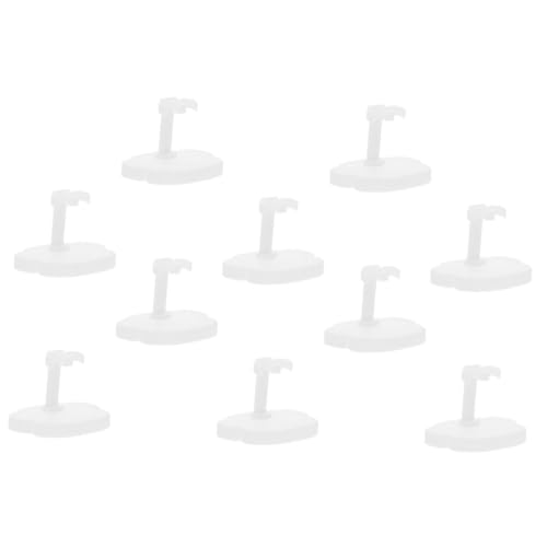 CORHAD 10 Stück Teiliges Puppenständer Kunststoff Hohe Stabile Puppenhalter für Doll Display Figur Halterung für Haushaltsdekoration und Sammlerfiguren CORHAD 10 Stück Teiliges Puppenständer Kunststoff Hohe Stabile Puppenhalter für Doll Display Figur Halterung für Haushaltsdekoration und Sammlerfiguren von CORHAD